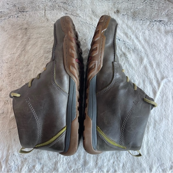 Ecco Stylish Green  Leather Men's Shoes 43 (10US) - Picture 7 of 14